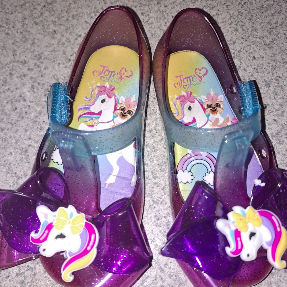 Jojo Siwa jelly shoes size Toddler 7